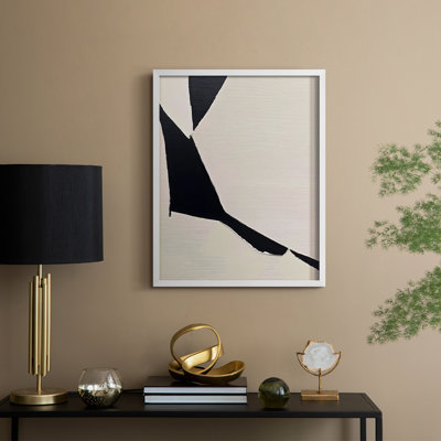 Série ABSTRACT DCxxix, reproduction encadrée - bois massif