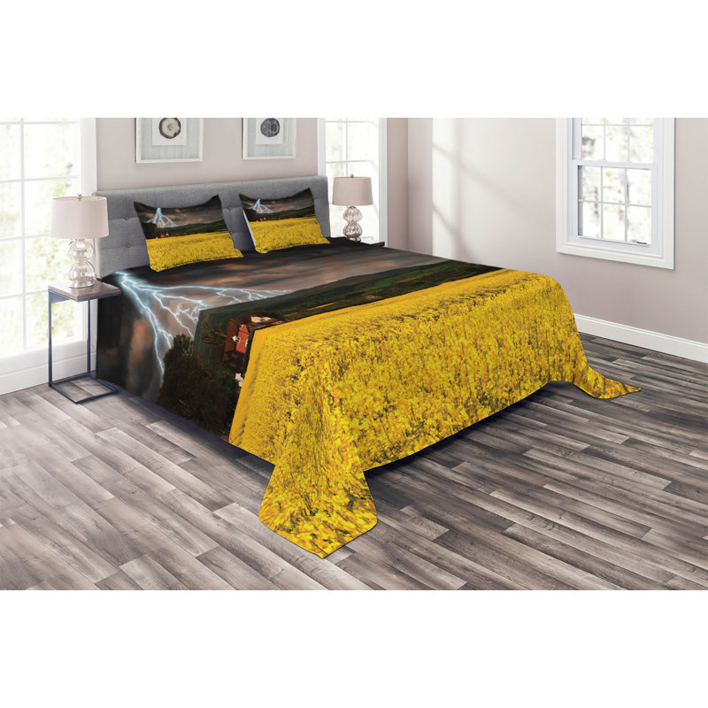 Rustic Polyester Coverlet