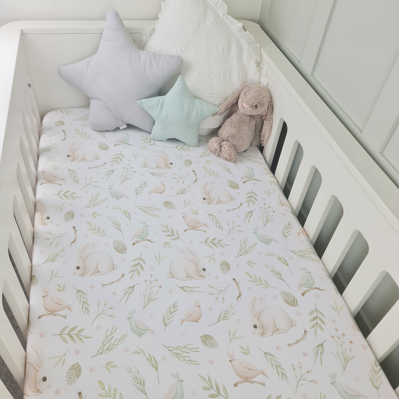 Vivienne Cotton Blend - Piece Standard Cot Fitted Sheet