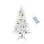 Arbre de Noël artificiel en bouleau blanc 6 pi avec 3 couleurs claires