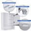 Angellique 540mm W 620mm H Wall Mounted Optional Medicine Cabinet Mirror