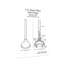 Schéma de brevet de piston de bain et de toilette avec étiquettes-605194034