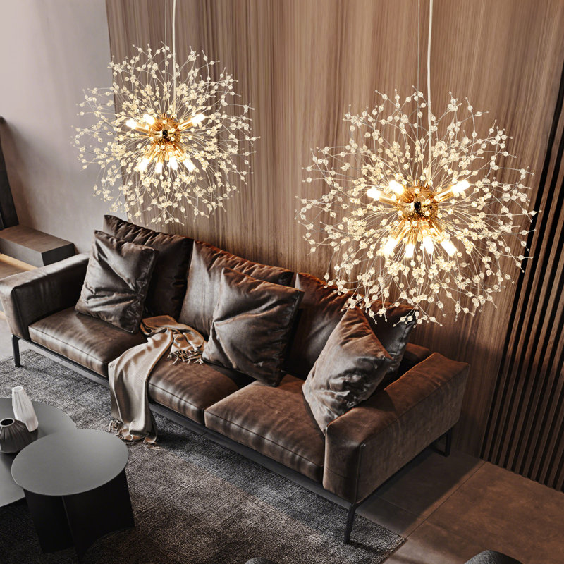 Chandelier, Golden