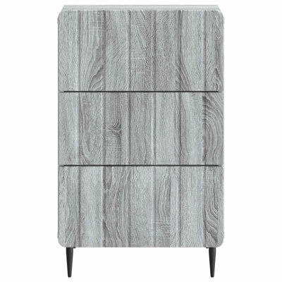 43cm W Manufactured Wood Bedside Table