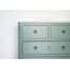 Meuble-lavabo sur pied Benton Collection 34 pouces, style cottage, bleu vintage vieilli, modèle Daleville, lavabo simple, dessus en marbre blanc, entièrement assemblé-31821473