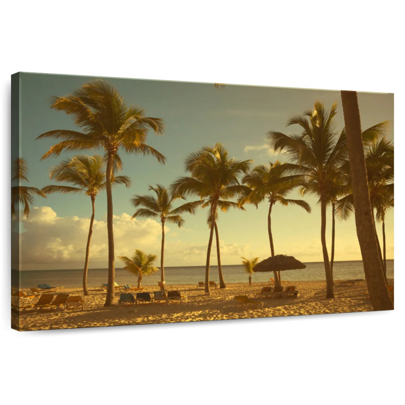 Gillard Jamaica Retro Beach, 32" H x 48" W