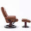Fauteuil inclinable manuel pivotant de 35,83 po Shebeen-1336601885