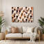 Desserts Panna cotta, art mural en métal beige-99415629