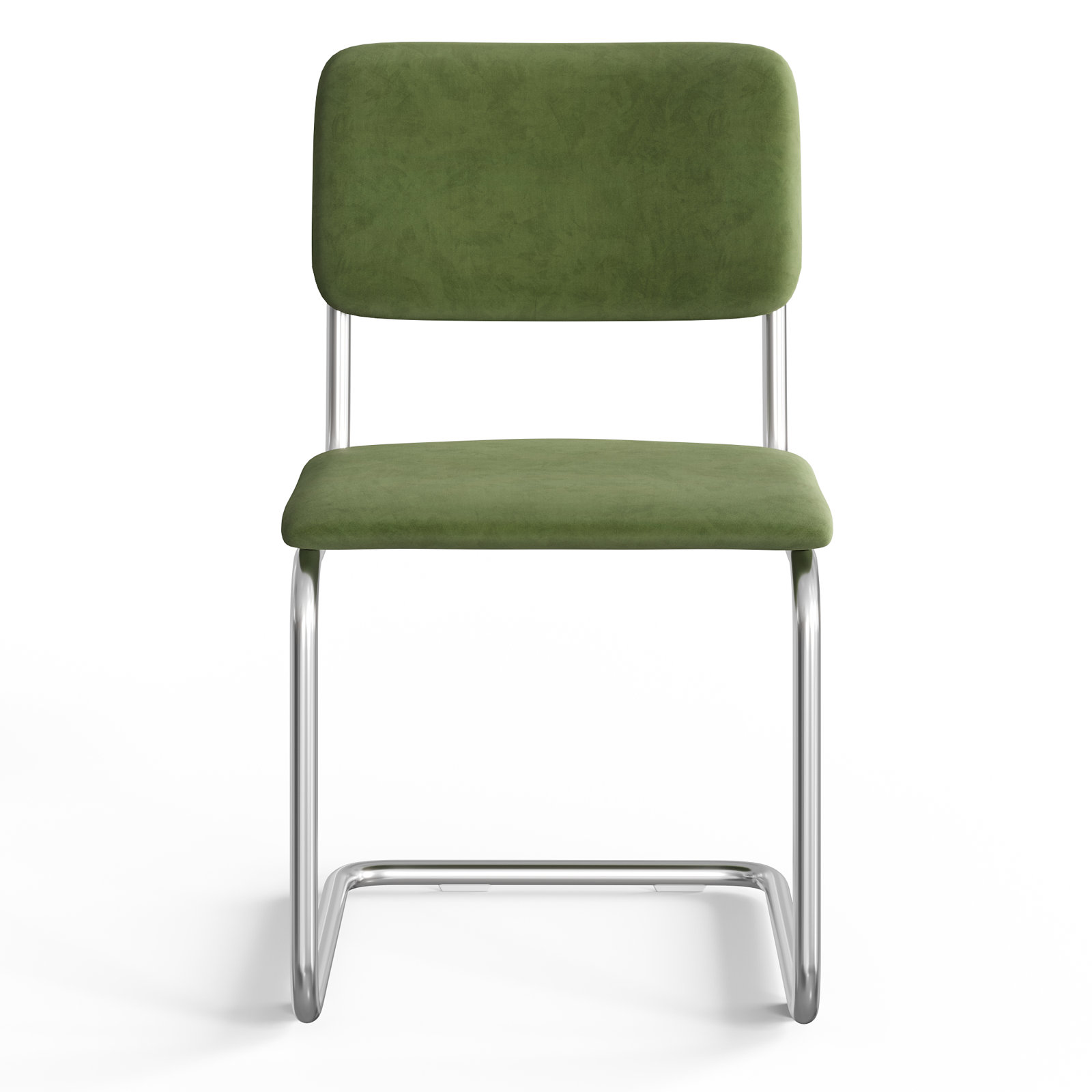 Walsh Velvet Dining Chair, Forest Green