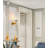 1-Light Antique Brass Metal Wall Sconce With A Clear Glass Shade-26392609