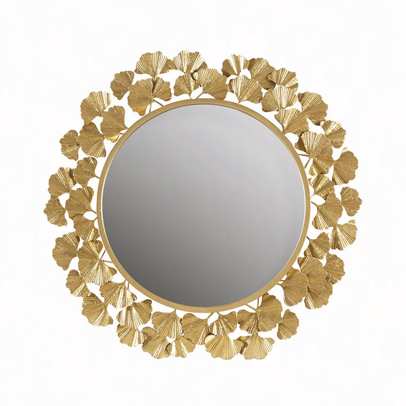 Miroir mural à feuilles 30,5 po
