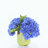 Real Touch Hydrangeas in Ceramic Pot