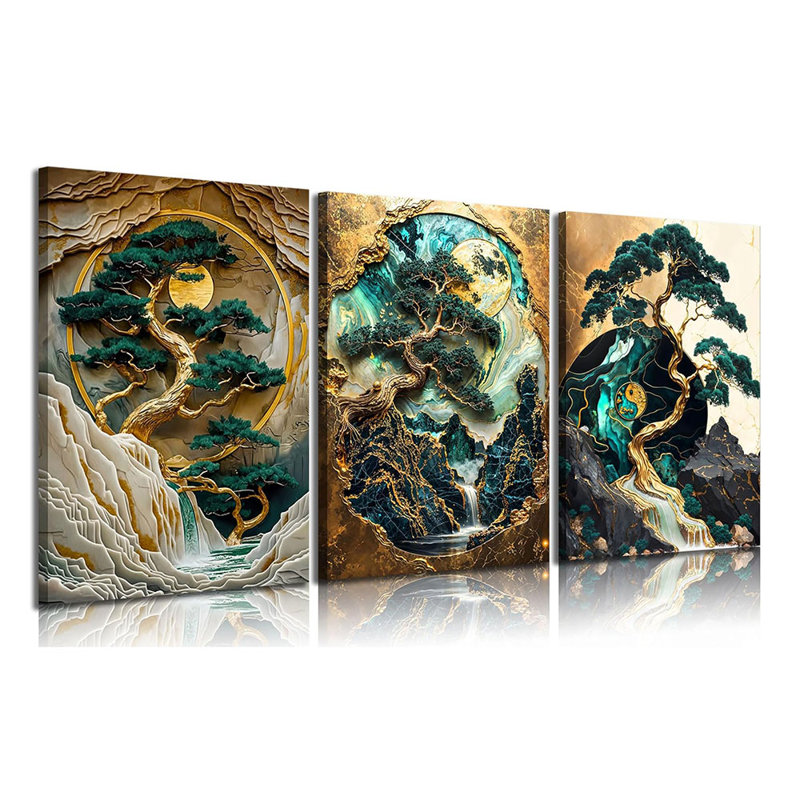 3 Piece Wrapped Canvas Print