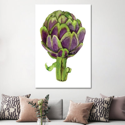 Watercolor Veggie I by Naomi McCavitt - 1 Piece Wrapped Canvas Wall Art