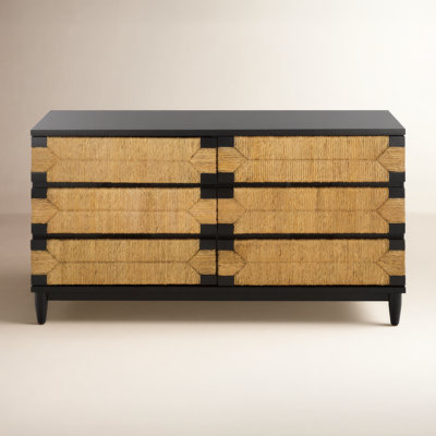 Roseanna Banana Stem 6 Drawer Dresser