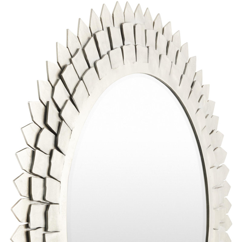 Cian Accent Mirror, Nickel