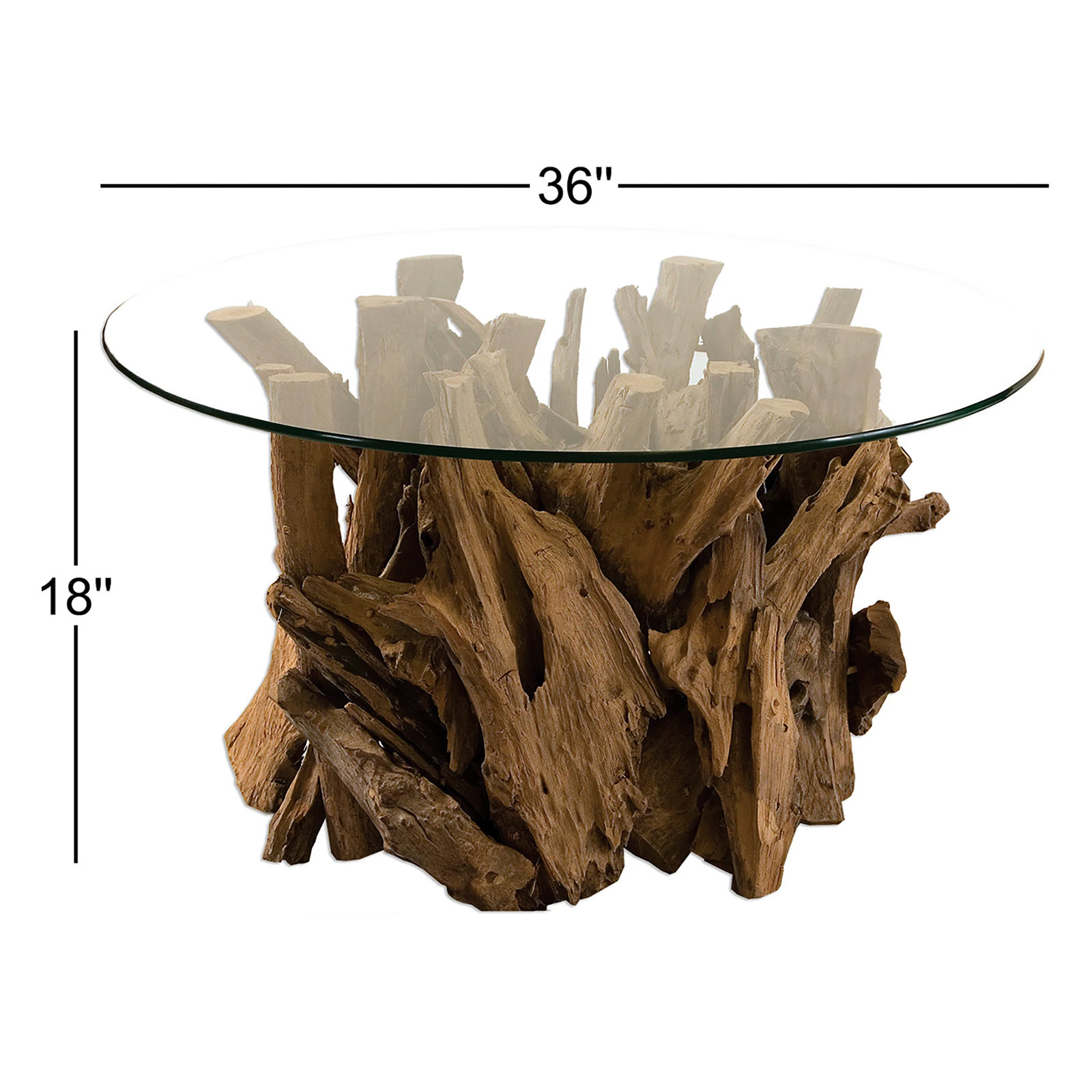 Julip Driftwood Abstract Coffee Table