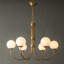 Lustre 6/8 lumières avec abat-jour en verre opale Stetler-848368439-848368436