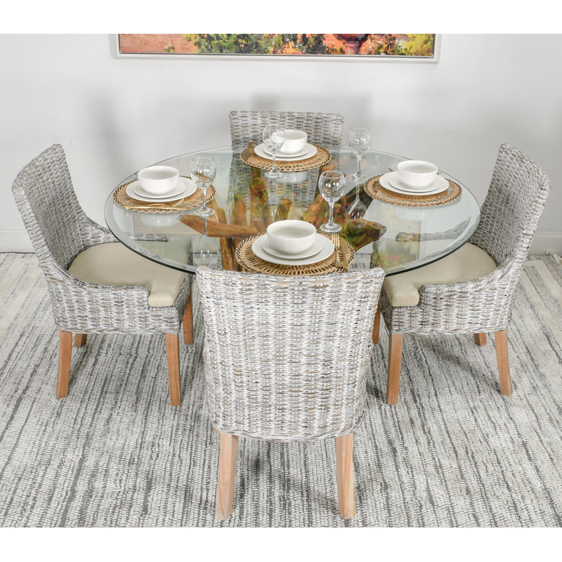 Lundeen 19'' H Upholstered Armchair, Taupe