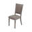 60.4" W 6-PCS DINING SET, RUSTIC GREY