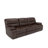 3-Piece Modern Fancy Faux Leather Power Reclining Sofa With Wide Back