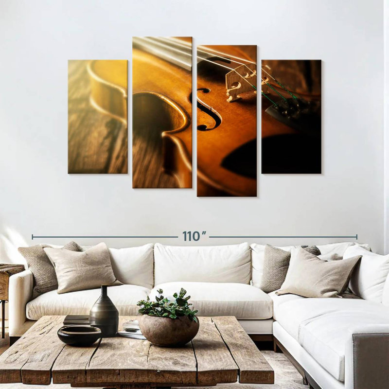 Abarca Sunlit Violin, 54" H x 84" W