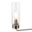 Lustre cylindrique moderne en verre à 5 lumières, à intensité variable-1857912793