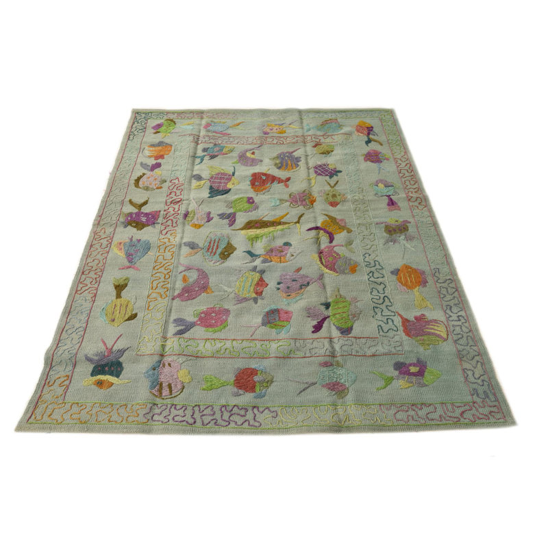 Tapis vert clair Oldfield