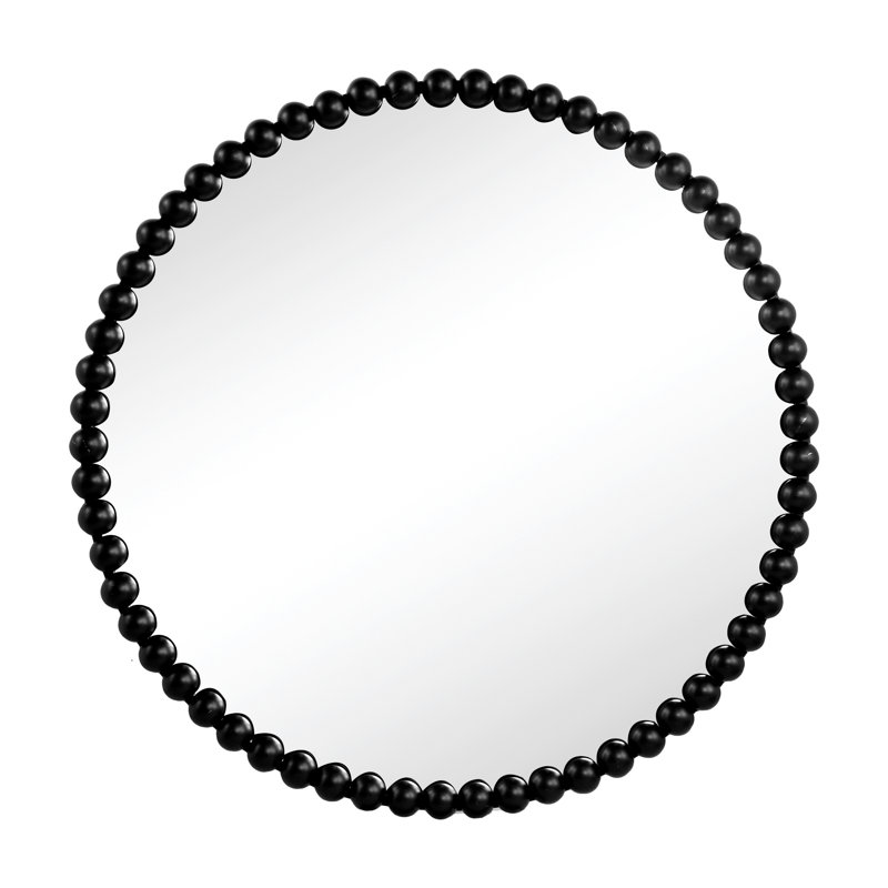 Arnab Iron Frame Round Mirror