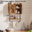 Miroir d'armoire à pharmacie H 24 po H 15,7 po Zayleigh