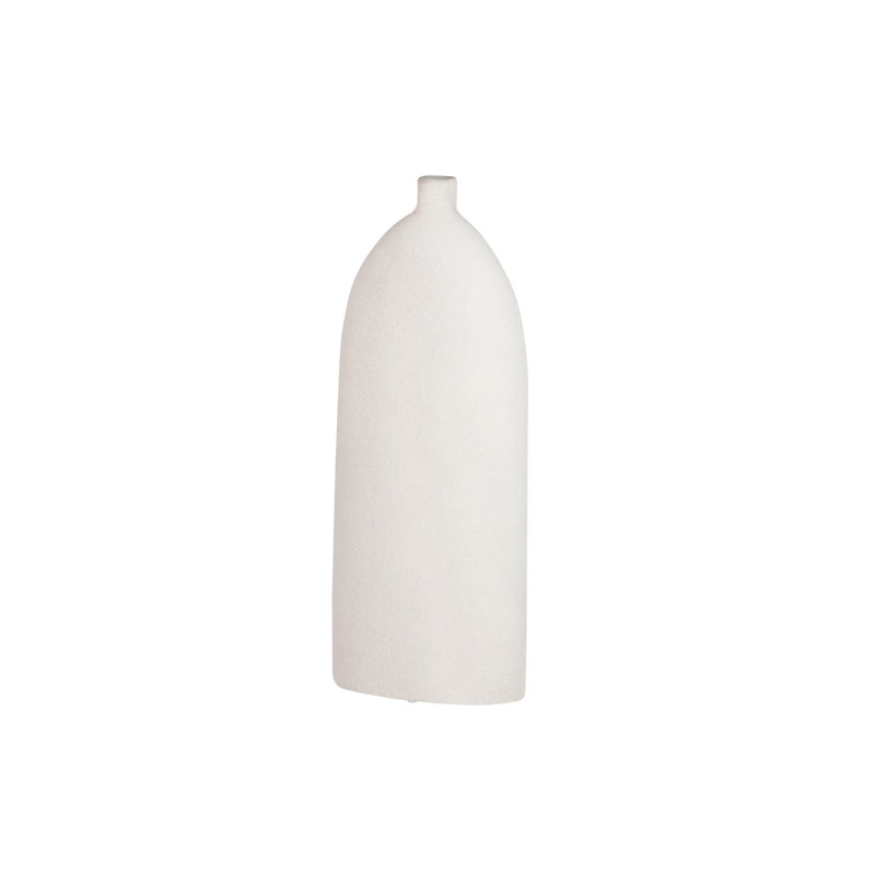 Ceramic / Porcelain Table Vase, Grey, 55cm H x 24cm W x 10cm D