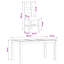 6 -Person Oak Solid Wood Dining Set-573109726-573109286-573109727-573109723-573109280