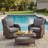 6 Inch Sunbrella Outdoor Chair Seat Back Cushion Set-1808457774-1794717434