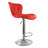 Milorad Swivel Upholstered Adjustable Height Counter Stool with Metal Frame-383820569