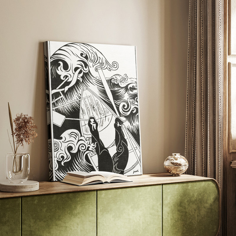 Croquis rétro XXXVI - galerie Cavas, H 12 po x l 8 po