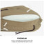 Balancelle de véranda à 2 places avec auvent inclinable avec coussins réglables et coussins inclus Servet, beige-1943929611