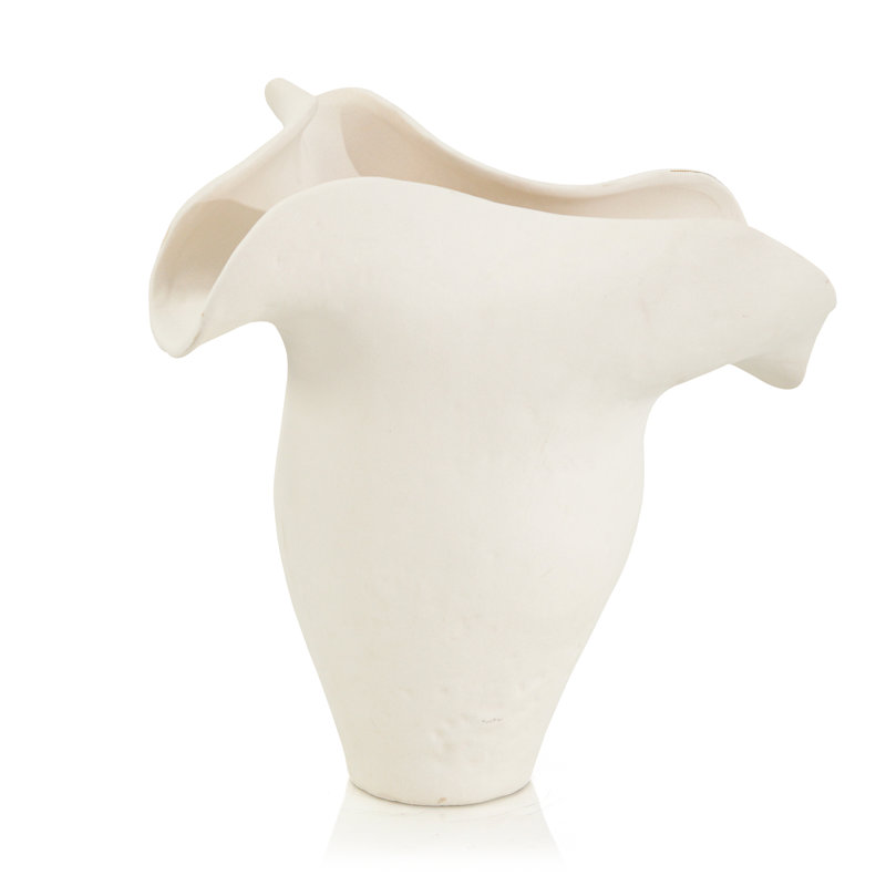 Vase en porcelaine blanche Chantilly II