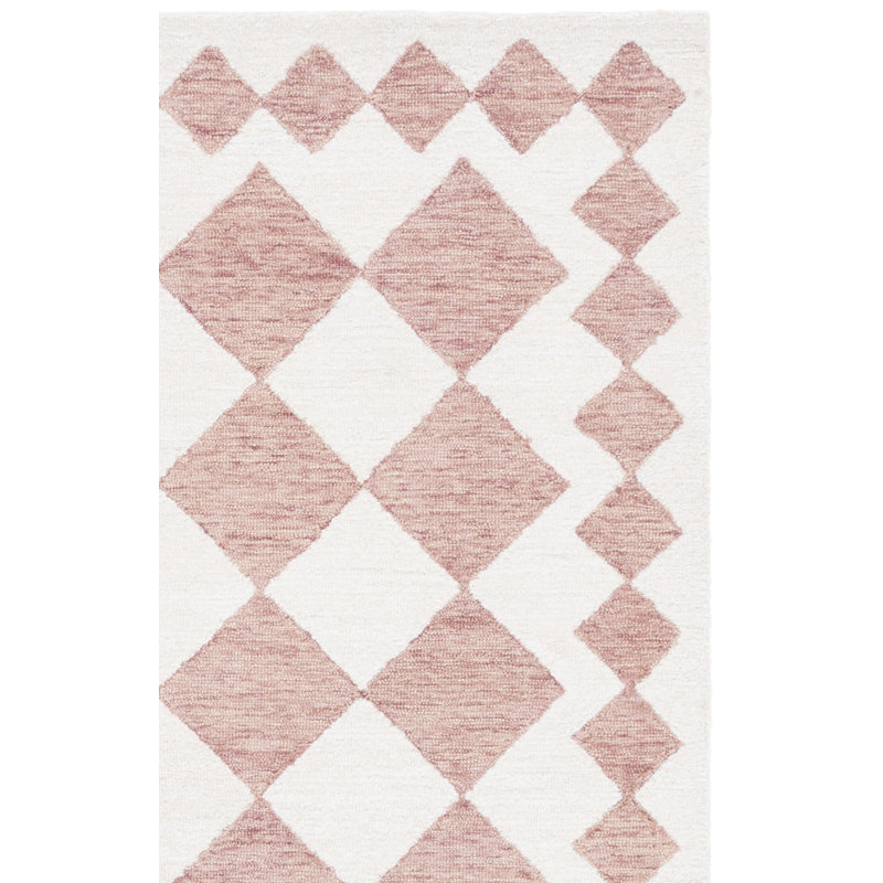 Hiliritas Ebony Hand Tufted Performance Geometric Rug, Runner 2'3" x 9'