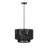 Chely 2 - Light Matte Black Drum Pendant