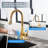 Pull-Down Kitchen Faucet with Touchless Sensor-108845127