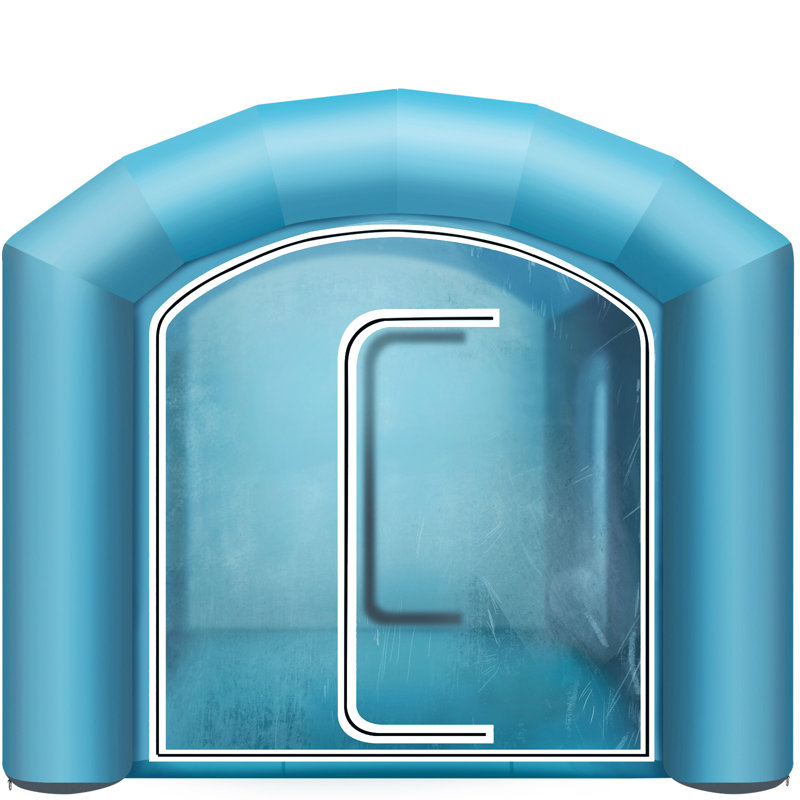 Inflatable Paint Booth, Spray Paint Booth, High Powerful