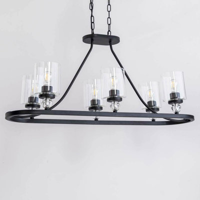 Lustre 6 lumières Oryza