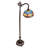 60.5"H Tiffany Hanginghead Dragonfly Bridge Arm Floor Lamp