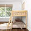 Lit superposé simple en bois massif Lylee-2106014729