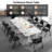 Niaja 63'' Flip-top Nesting Mobile Training Table BIFMA-Certified (Set of 4)