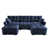 Chenille bleue est en rupture de stock