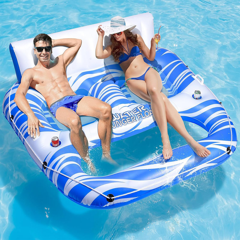Inflatable Shade Pool Raft Inflatable Pool Floats Adult With
