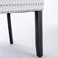 Chaise rembourrée en polyuréthane et velours-1309429674