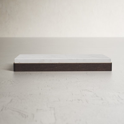 Birch Lane™ Iron and Marble Cheese Board
