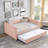 Full Size Daybed with Twin Size Pop-up Trundle Upholstered Bed-1954231876-1954231899